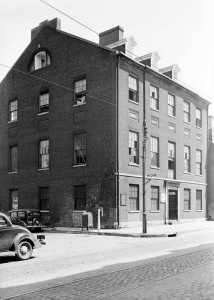 Carroll Mansion, 1936. Image courtesy Library of Congress, HABS.