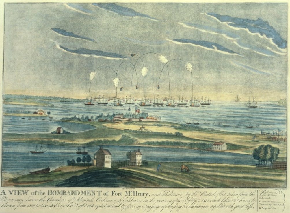 Fort McHenry Bombardment, 1814