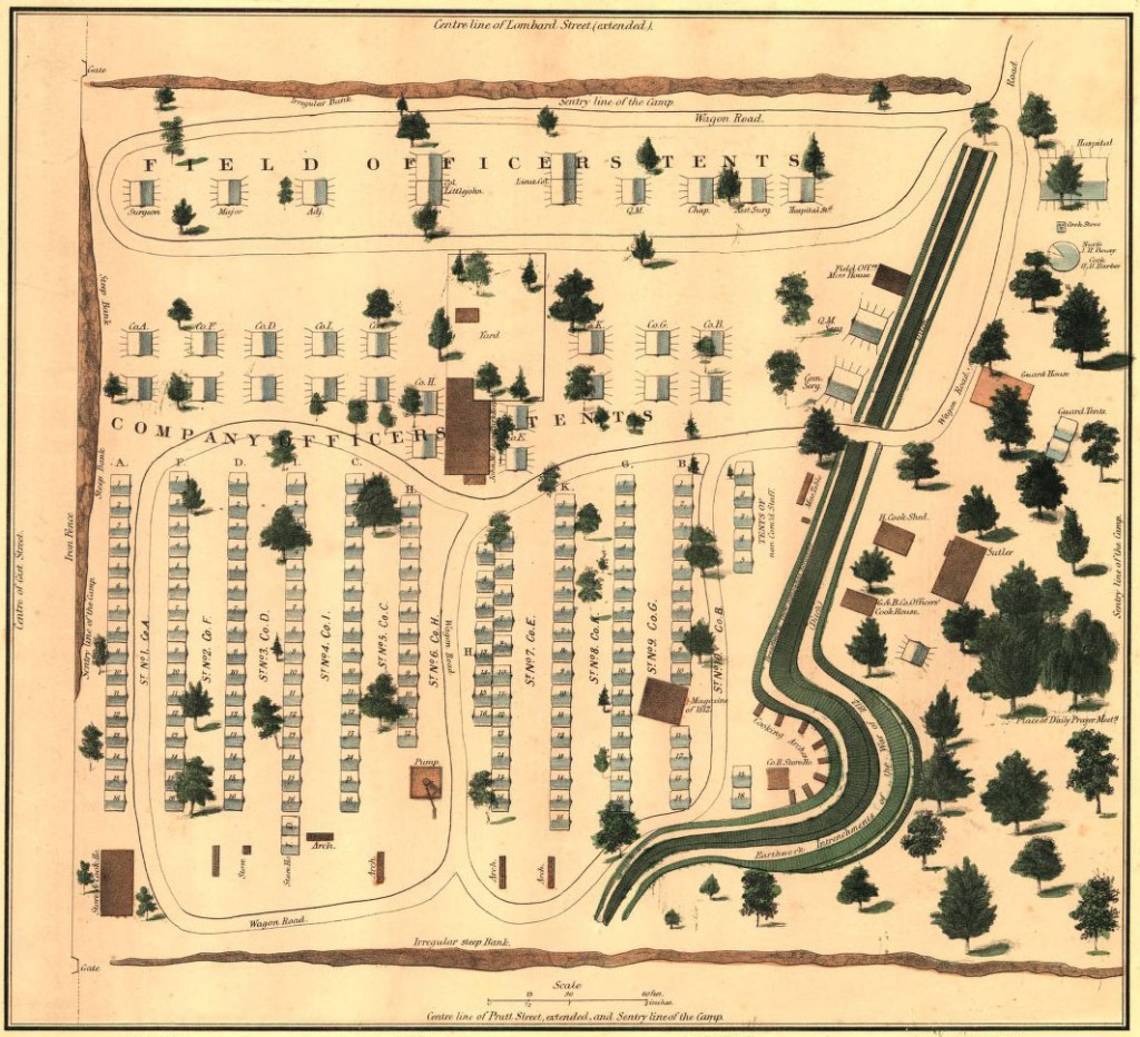 Map of Camp Patterson Park