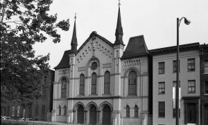 Photograph of Carter Memorial Church by William H. Potts, 1975. Courtesy University of Baltimore, GBC.12.04.38.02.030.