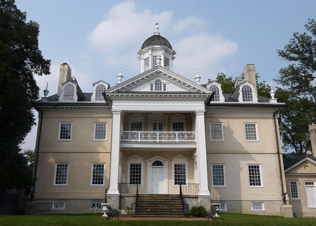 Exterior view of Hampton Mansion