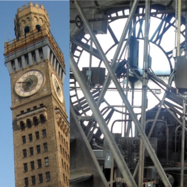 Up into the Clockworks at the Bromo  Seltzer Tower 